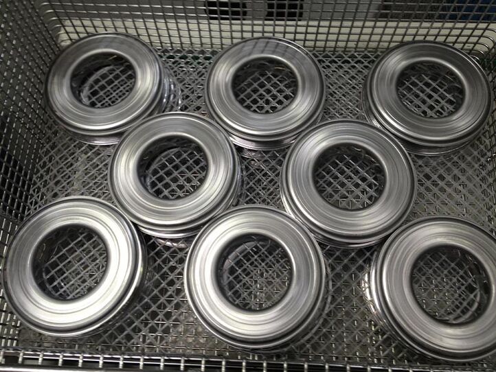 Reinigung von Riemenscheiben vor dem Nitrieren