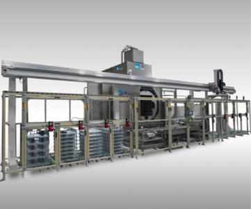 Getriebekomponenten effizient gereinigt